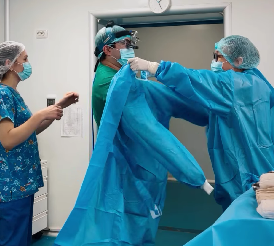 Подготовка к операции