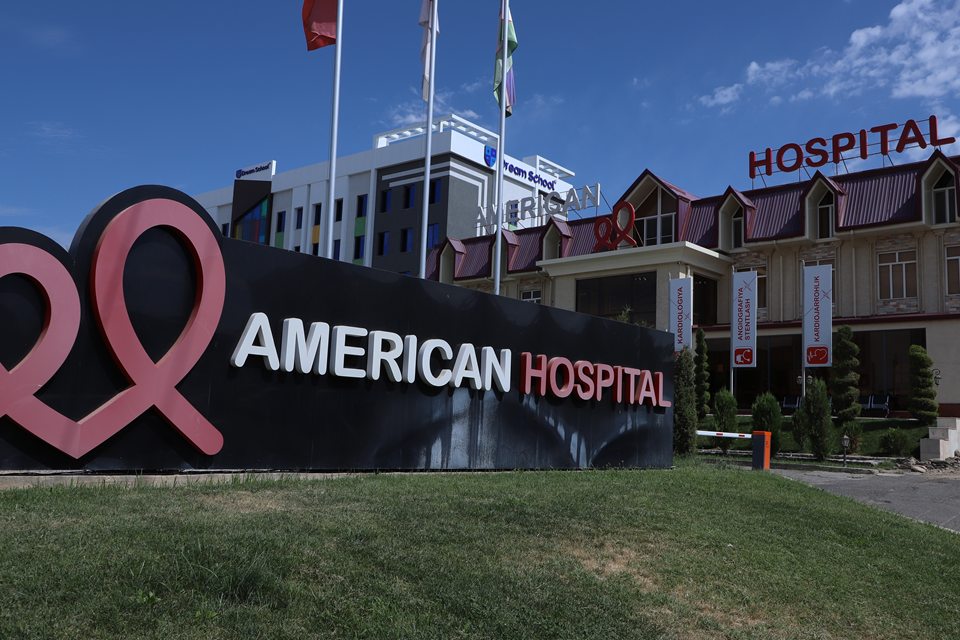 Въезд на территорию — American Hospital